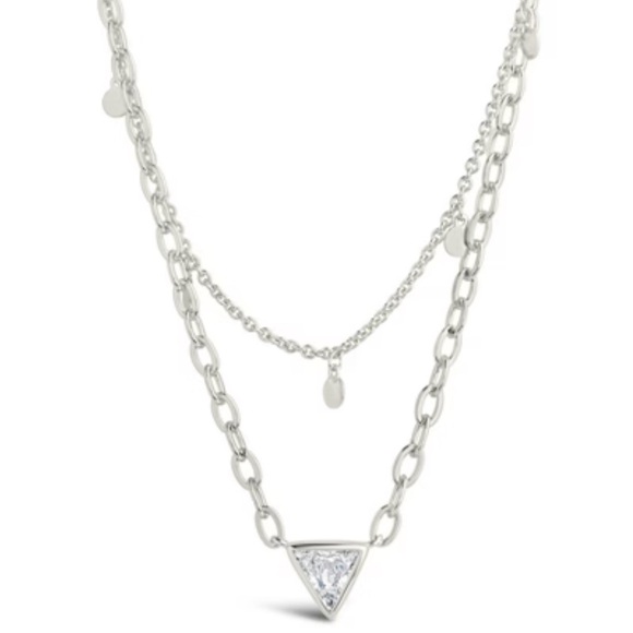 Sterling Forever Jewelry - SHINE by Sterling Forever Bellamy Layered Necklace NWT